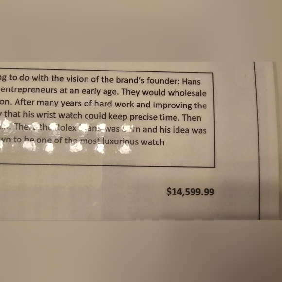 Rolex BLUE MOTHER OF PEARL DIAL & DIAMOND BeZeL - Picture 6 of 10